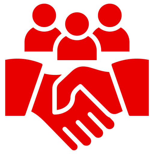 orientacion-cliente-rojo trabajo en equipo